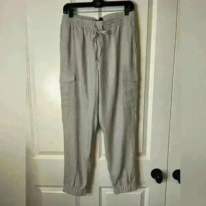 Banana Republic Linen Cargo Jogger